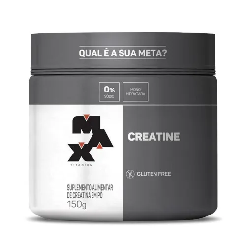 Esportivo Max Titanium Creatine Titanium Pote Pó 150 Gramas - MAX TITANIUM - Suplementos