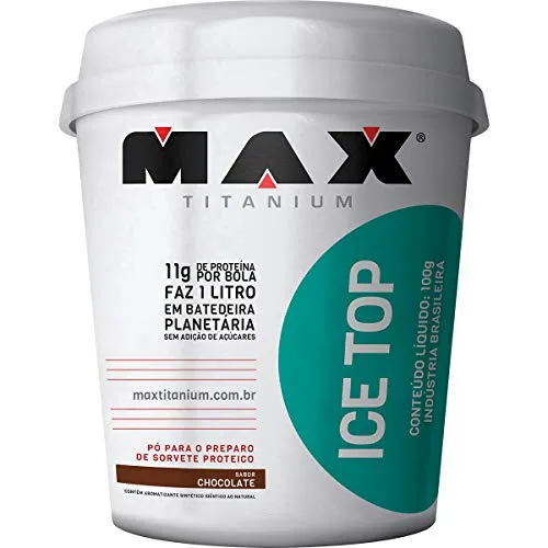 Ice Top Max Titanium Sabor Chocolate - MAX TITANIUM - Congelados