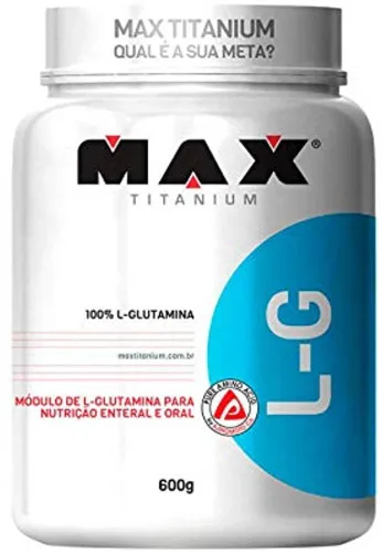 L G Max Titanium L Glutamina - MAX TITANIUM - Suplementos
