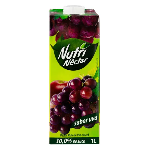 Néctar Misto Uva Nutrinéctar Caixa 1l - NUTRINÉCTAR