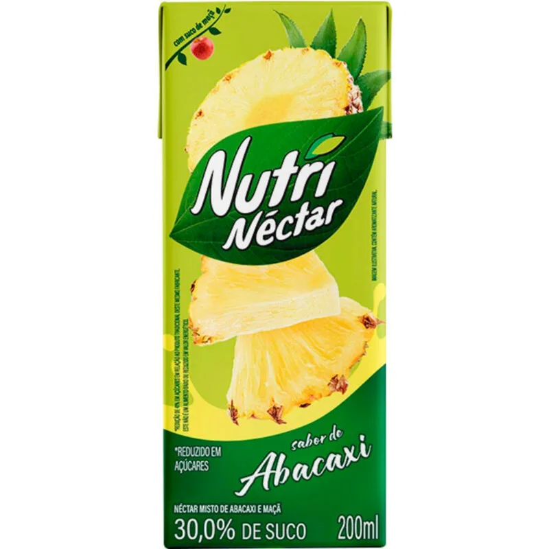 Suco Misto Nutrinéctar Abacaxi e Maçã 200ml