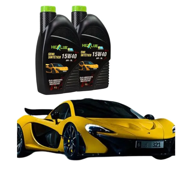 Óleo De Motor 15W40 Semi Sintético Api 2 Litro Oleo De Carro