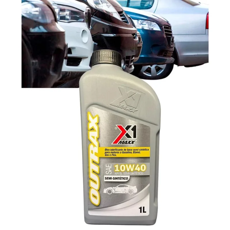 01L Óleos Motor X1 Maxx Sae 10W40 Api Sl Semi-Sintético