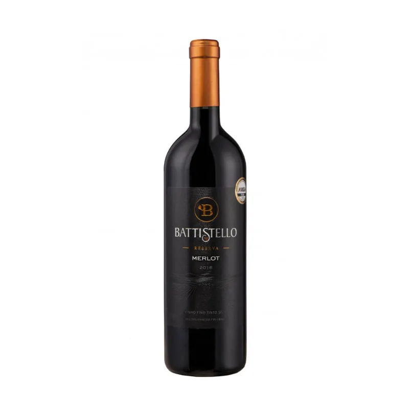 Vinho Battistello Reserva Merlot Tinto Seco 750ml