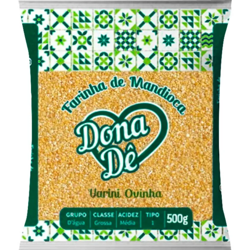 Farinha de Mandioca Dona Dê Uarini Ovinha 500g