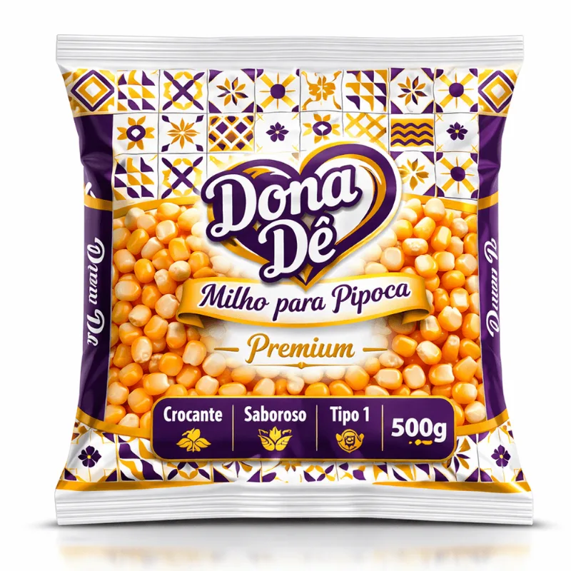 Milho Para Pipoca Dona De 500g