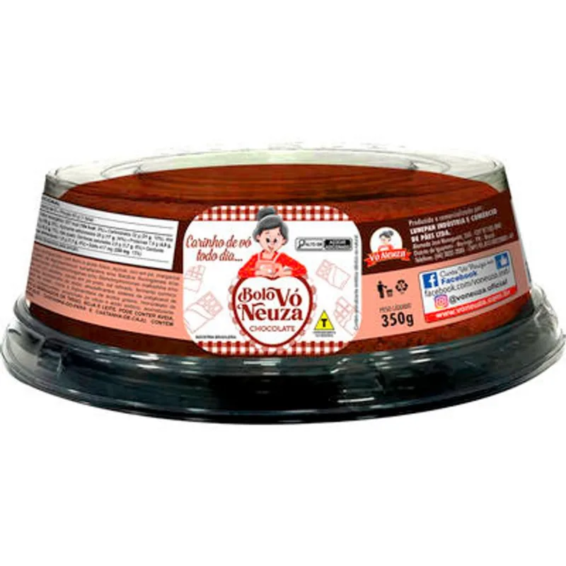 Bolo Vó Neuza Chocolate 350g