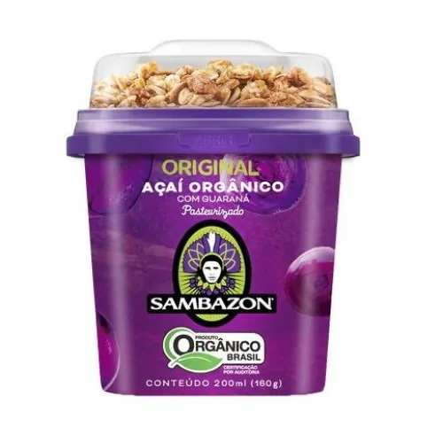 AÇAÍ ORG GUARANÁ SAMBAZON ORIGINAL 200ML - ORIGINAL
