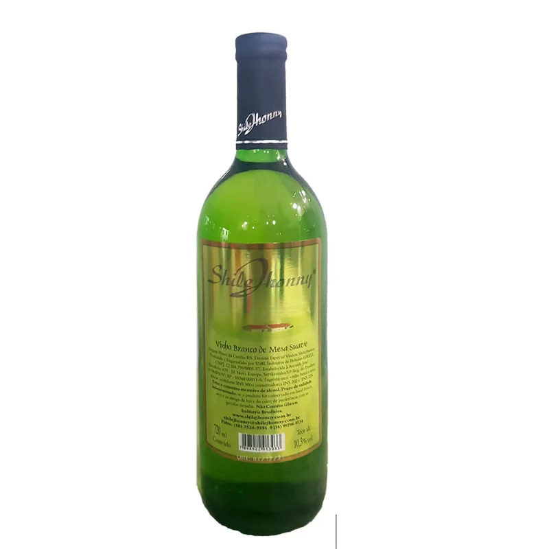 Vinho Brasileiro Shile Jhonny Suave Branco 720ml