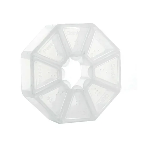 Porta Cápsulas C/ 8 Divisorias Sextavado - INCOTERM