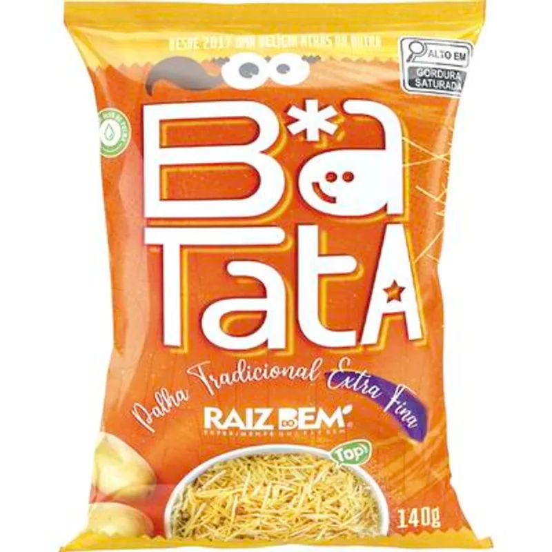 Batata Palha Raiz do Bem Extra Fina 140g