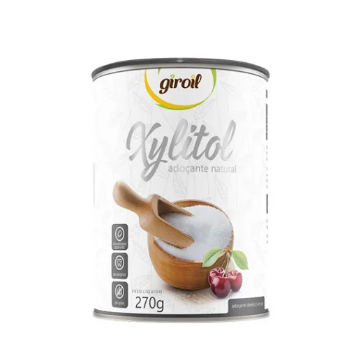 Xilitol Giroi 270g - GIROIL - Mercearia