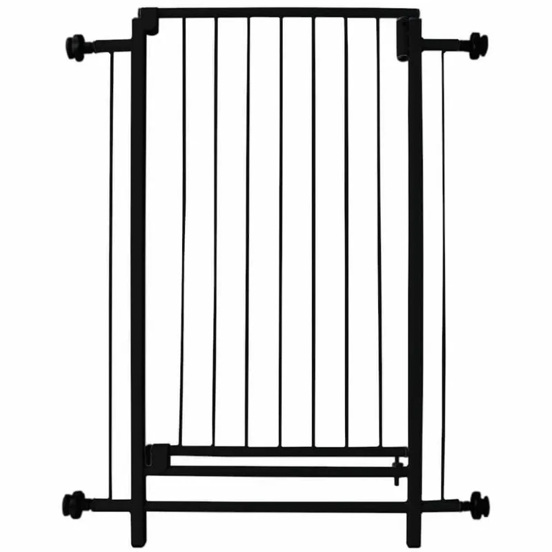 Grade De Porta 70x86cm Preta - Gpb-p - Basicão