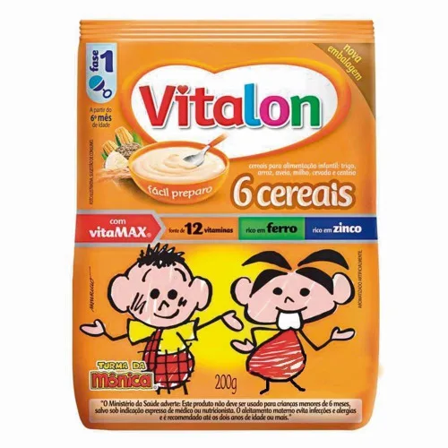 Mingau Vitalon 6 Cereais - VITALON - Mercearia