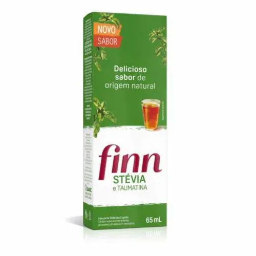 Adoçante Líquido Finn 65ml Stevia Unit - FINN