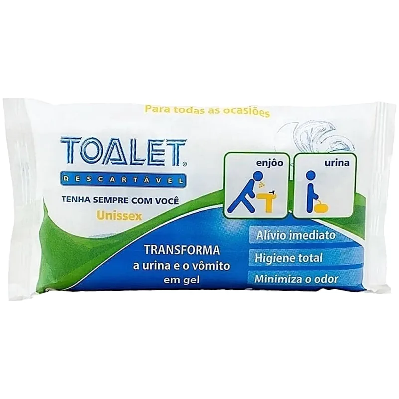 Toalet Descartavel Toalet 600ml - Toalet - Dejamaro - Cuidados Com A Saúde