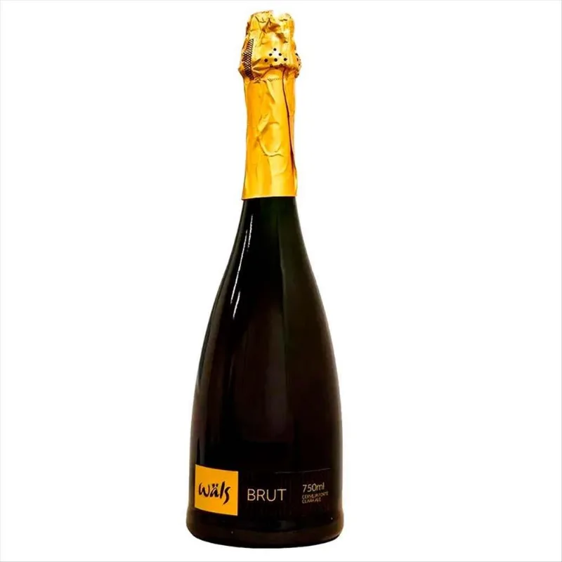 Cerveja Wäls Brut Garrafa Arrolhada 750ml Cerveja Bra Wals Brut Gf 750ml