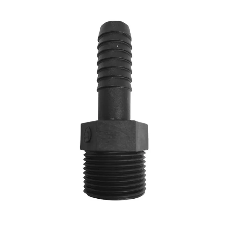 Adaptador de Redução Interno Rosca Macho Espigão Preto Taivi Adaptador de Redução Interno Rosca Macho Espigão Preto 3/4x1/2" Taivi