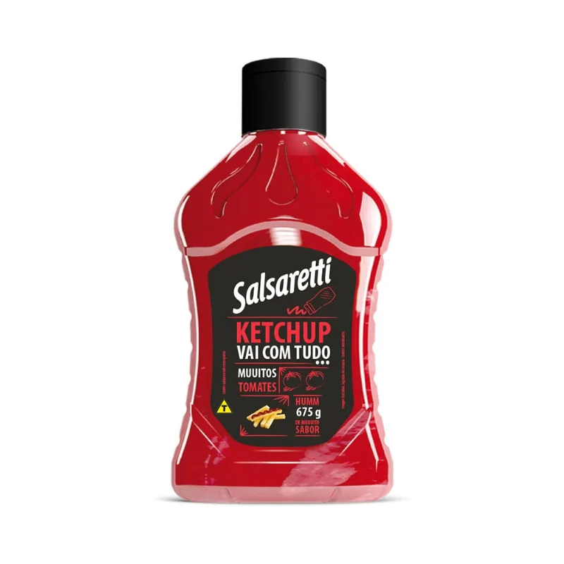 Ketchup Salsaretti 675g Bisnaga