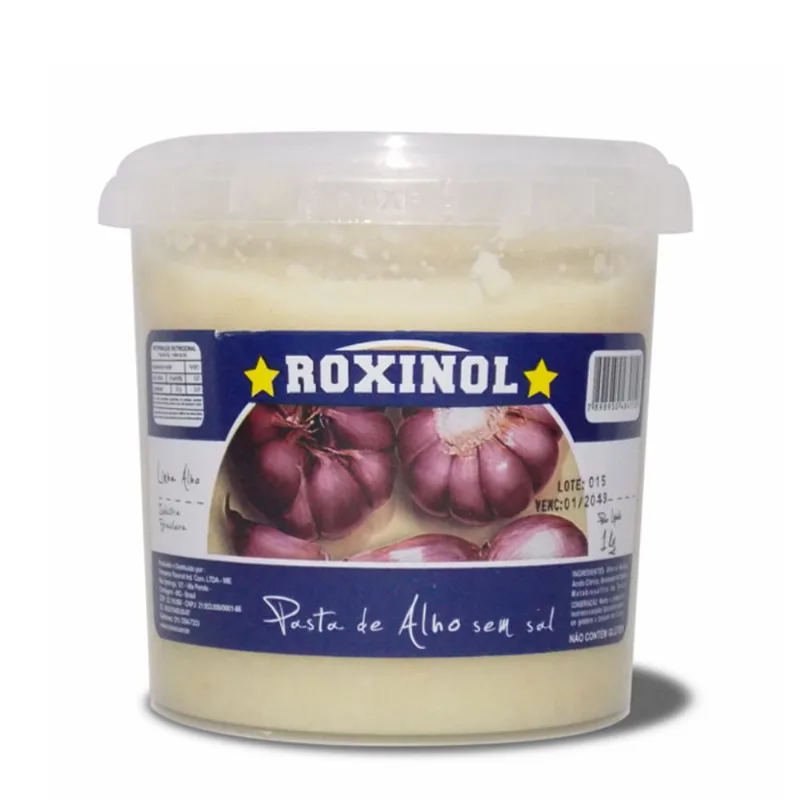 Alho Roxinol em Pasta sem Sal 1kg