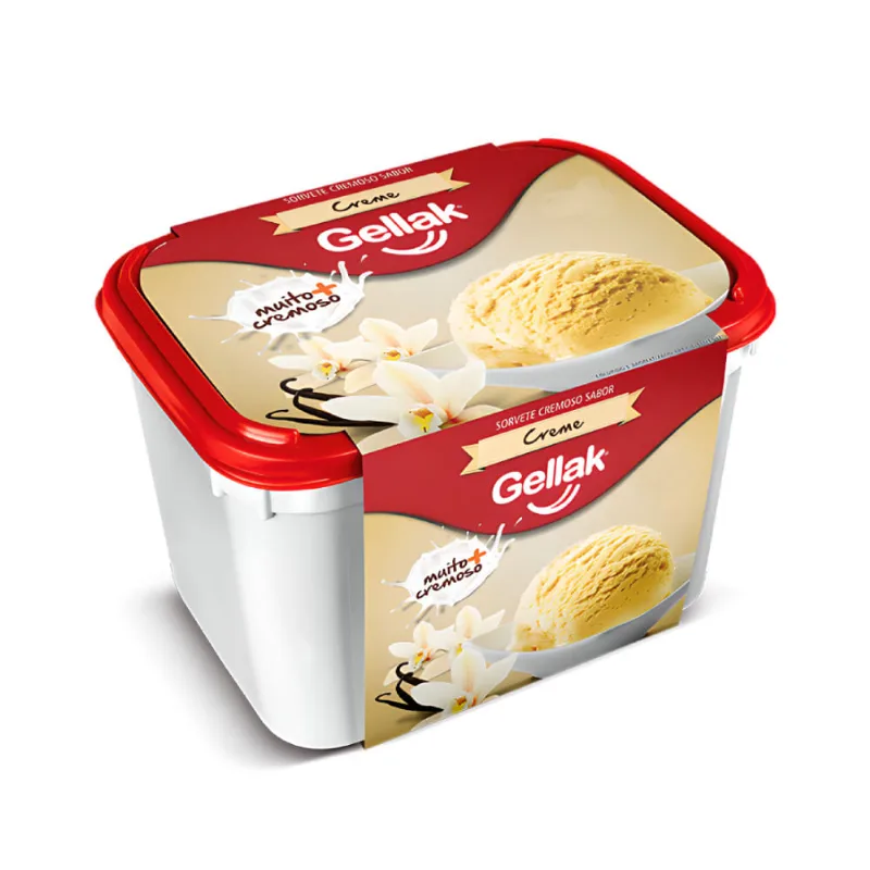 Sorvete Gellak Creme 1.5l