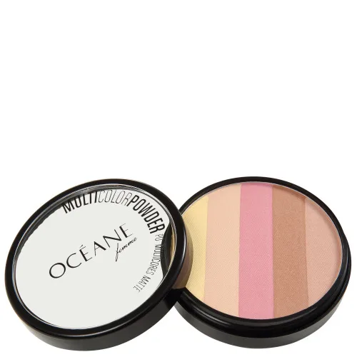 Multicolor Powder Matte Océane Pó Facial - OCÉANE - Higiene E Beleza
