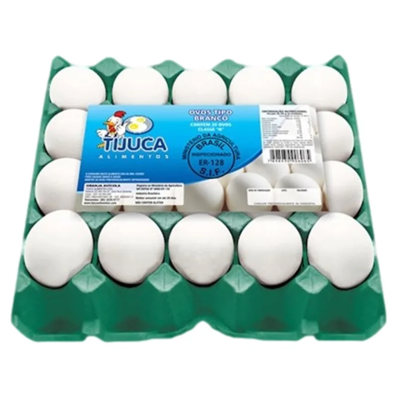 Ovos Brancos Médio Tijuca c/ 20 Unid - Tijuca - Hortifruti
