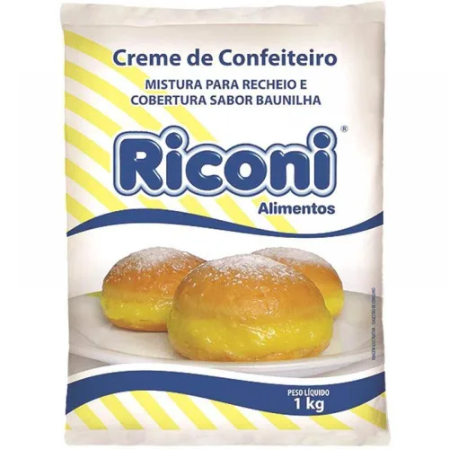 Creme De Confeiteiro Tradicional Riconi 1kg