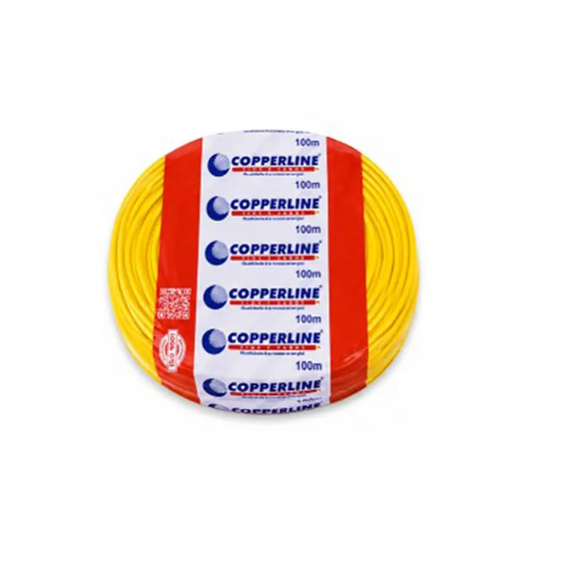 Cabo Flex 2,5mm Amarelo C/100m Copperline
