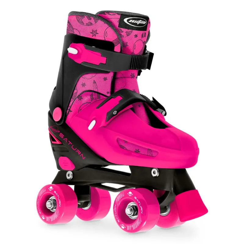 Patins Clássico Ajustável - Saturn Rosa - G - Astro Toys