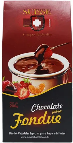 CHOCOLATE PARA FONDUE 200G - SUISSE