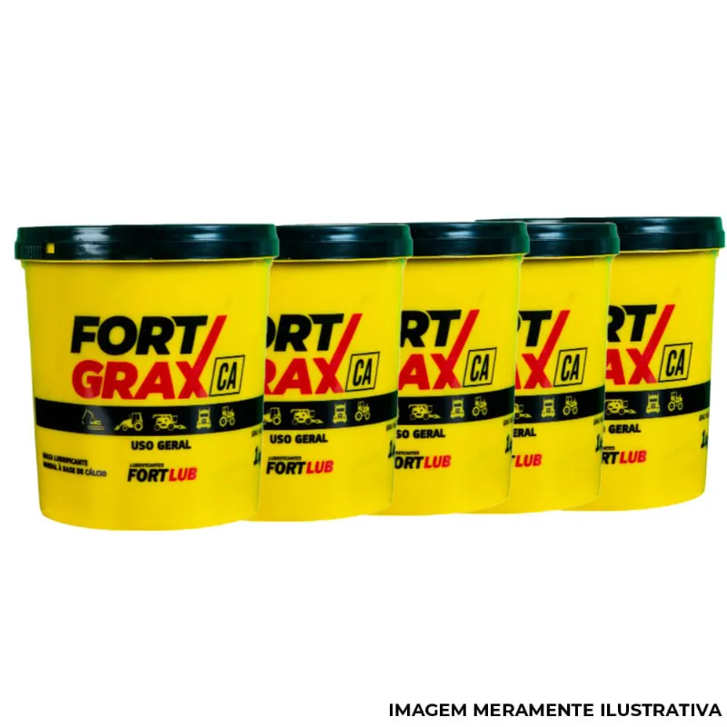Lubrificante Fortgrax CA2 Castanho Caixa 12 Unidades 1kg (MP)