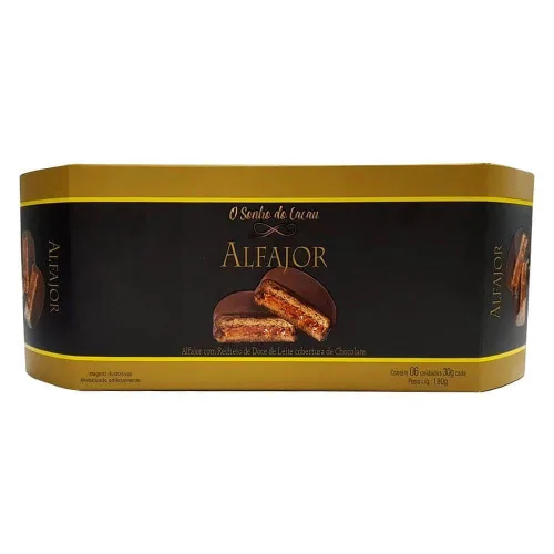 Alfajor Sonho De Cacau 30g - SONHO - Mercearia