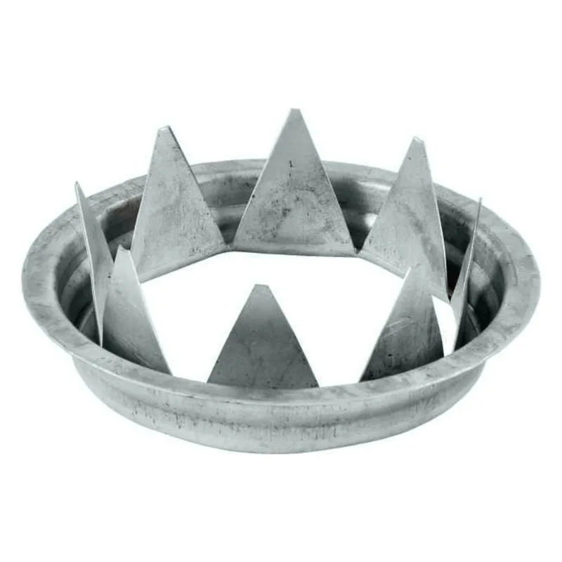 Adaptador Galvanizado Para Fogão A Lenha / Chaminé, Colarinho Universal Zatti