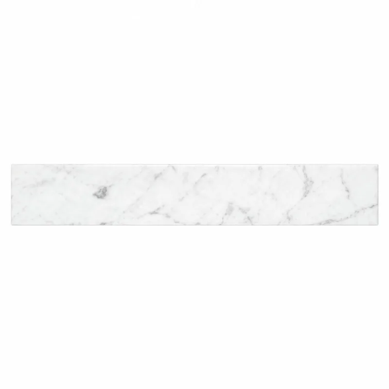 Soleira de Mármore Villas Decor Branco 14 x 82cm