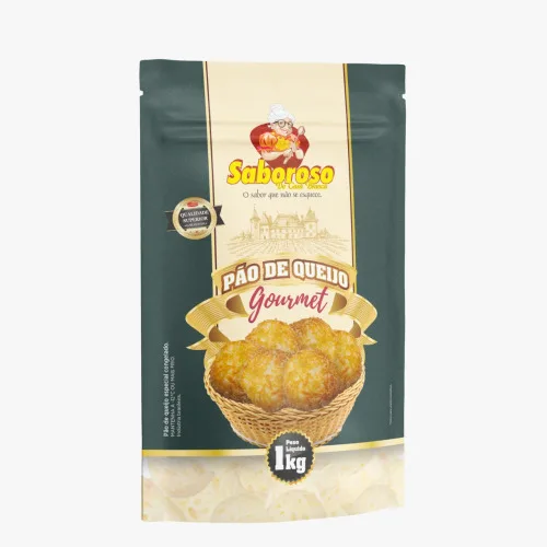 PÃO DE QUEIJO GOURMET SABOROSO 1KG - SABOROSO