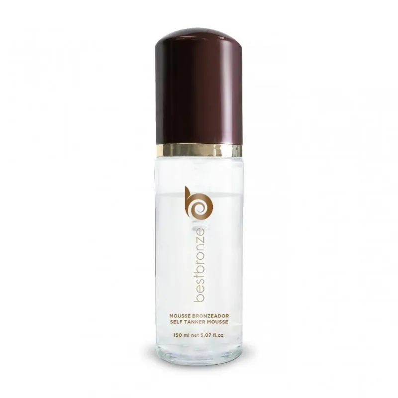 Autobronzeador Mousse Vegano Best Bronze Clear Mousse com 150ml