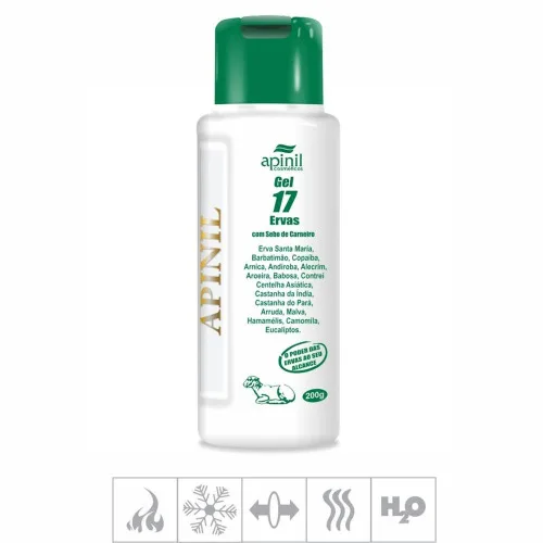 Gel 17 Ervas C/sebo De Carneiro Apinil - APINIL