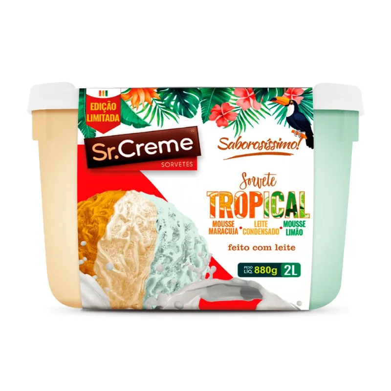 Sorvete Sr.Creme Tropical 2L