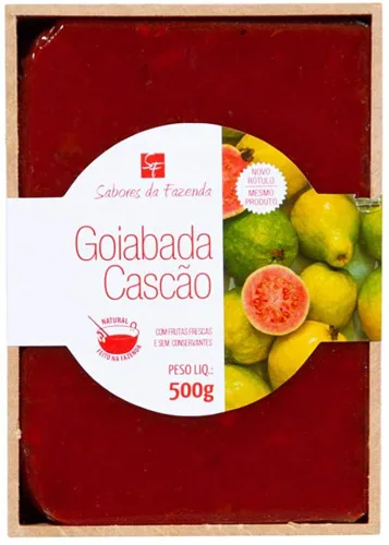 Goiabada Sabor Da Fazenda Caixinha - SABOR DA FAZENDA - Mercearia