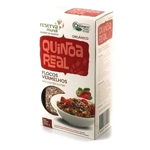 Quinoa Real Flocos Vermelhos 250g - SELECTO ICE