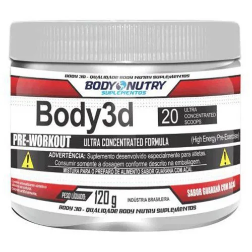 Body3d Sabguarana C/açai 120g Bodynutry Body Nutry - BODY NUTRY - Suplementos