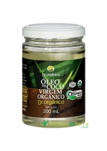 Óleo De Coco Virgem Orgânico Dr Orgânico 300ml - DR ORGANICO