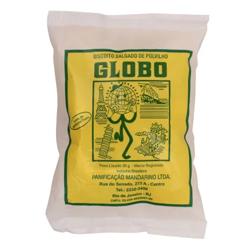 Biscoito Salgado De Polvilho 30g Globo - GLOBO