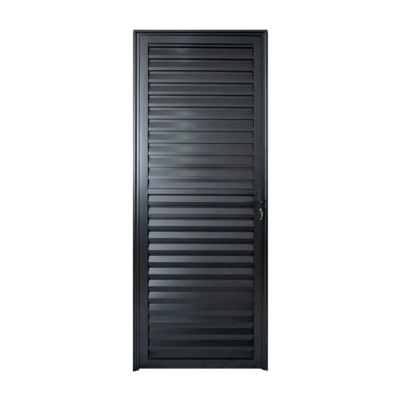 Porta Palheta Alumínio Preto 210x70cm Lux Porta Palheta Alumínio Preto Esquerdo 210x70cm