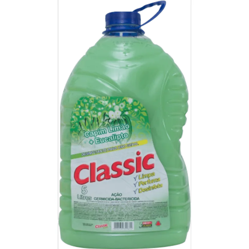 Desinfetante Capim Limão Classic 5L