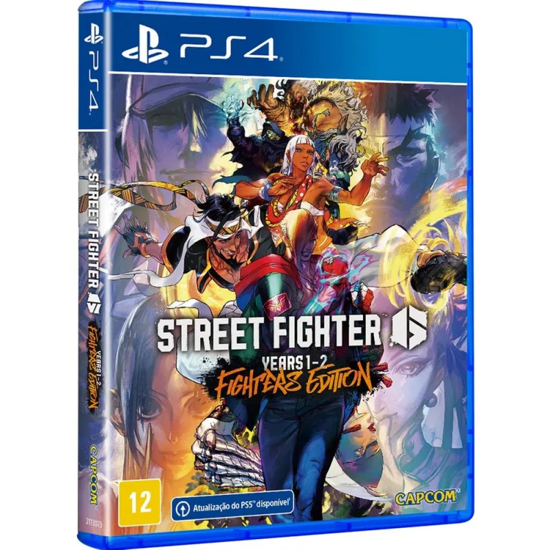 Street Fighter 6 Years 1 - 2 - Fighters Edition - Ps4 - LC - Jogos E Colecionáveis