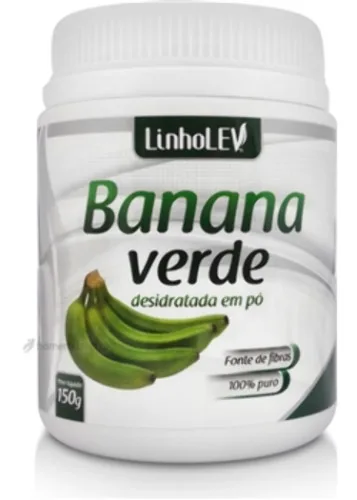 Banana Verde Desidratada Em Pó Linho Lev 150g - LINHO LEV