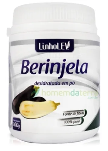 Berinjela Desidratada Em Pó Linho Lev 100g - LINHO LEV