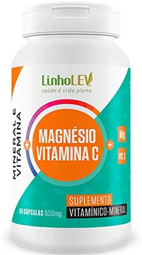 Linho Lev Magnésio Vit C 100 Caps - LINHO LEV
